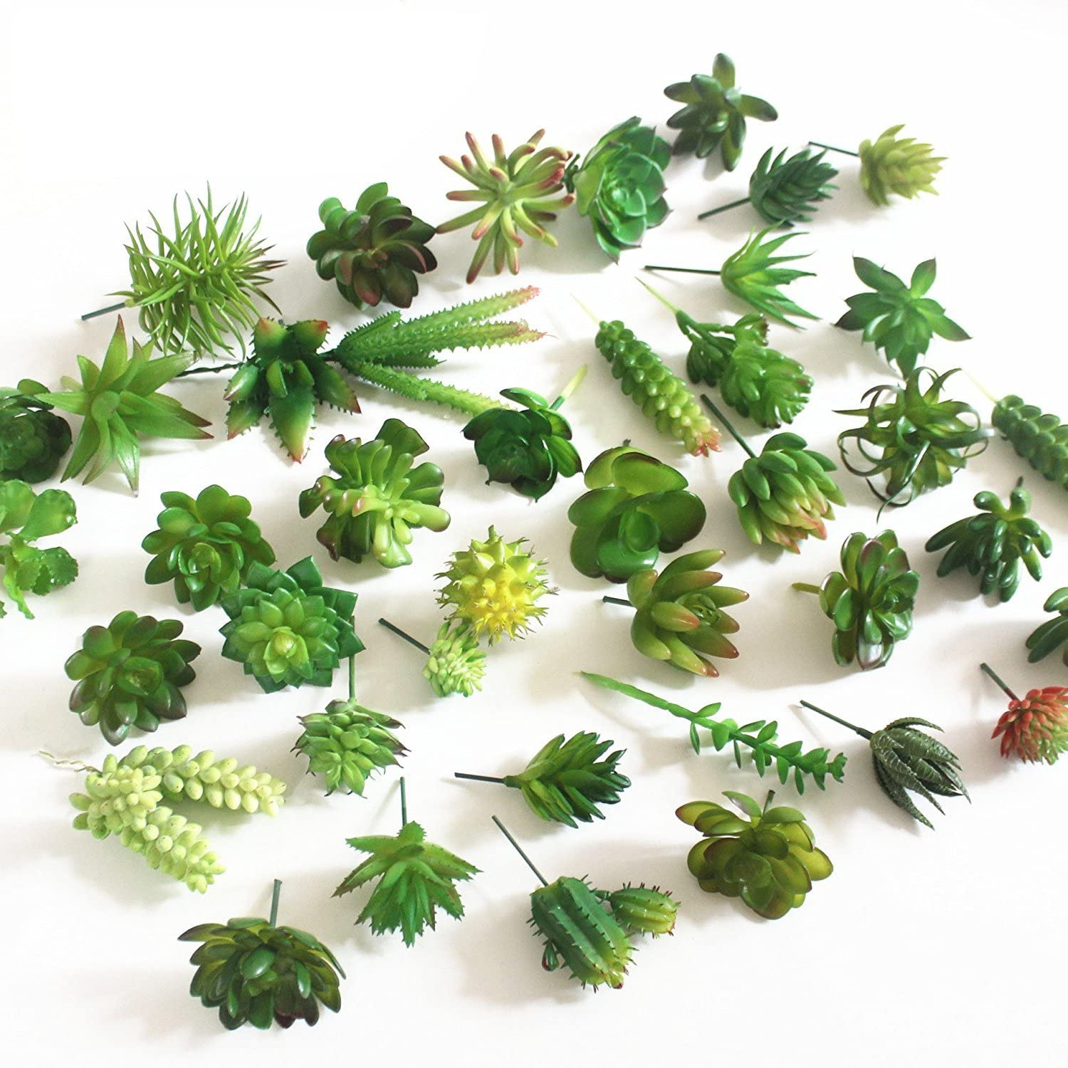 String Of Pearls Plant - 15pcs Artificial Succulent Plants Decorative Mixed