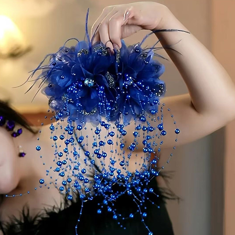 String Of Pearls Plant - (.) New Women's Luxury Mesh Flower