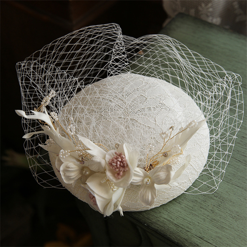 Pearls Flower Bridal Hat with  - String Of Pearls Plant 评论和价格