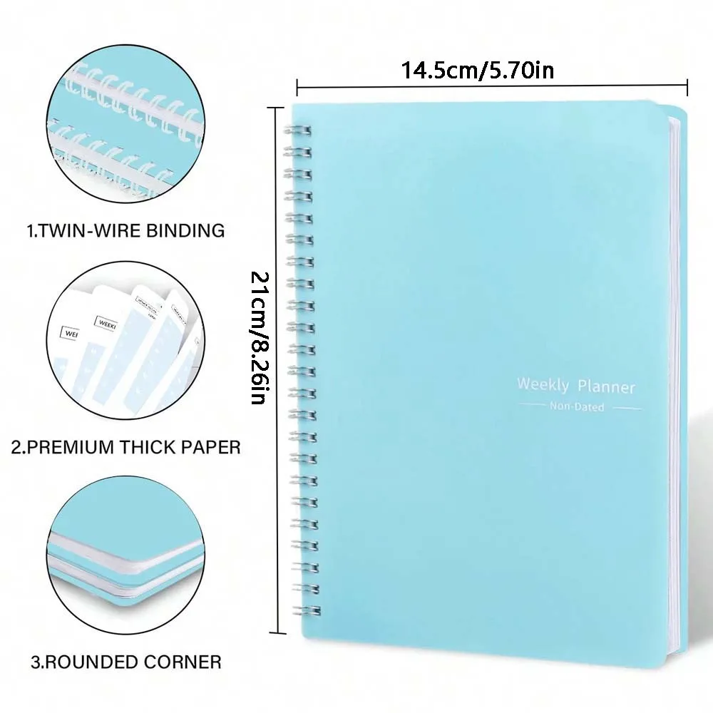 A5 Weekly Planner Coil Daily P - Planned Parenthood 评论和价格