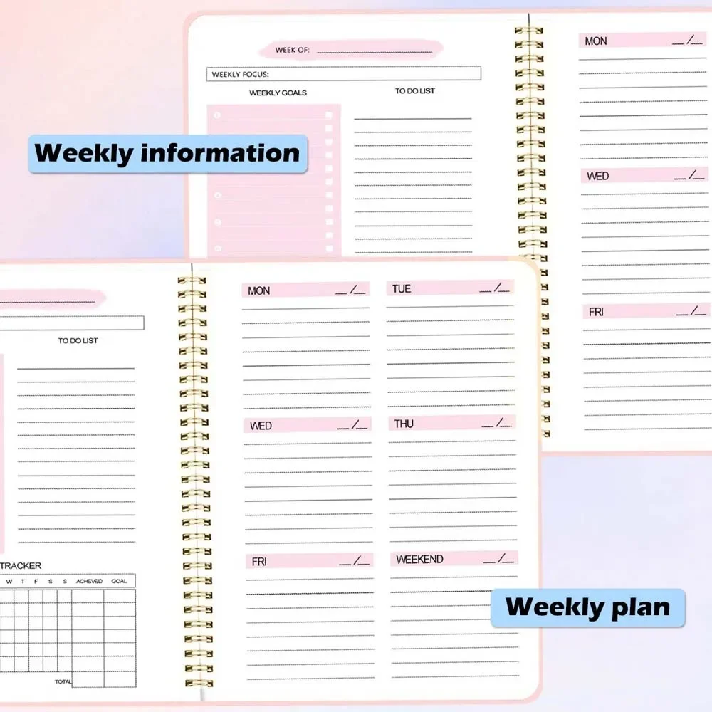A5 Weekly Planner Coil Daily P - Planned Parenthood 评论和价格