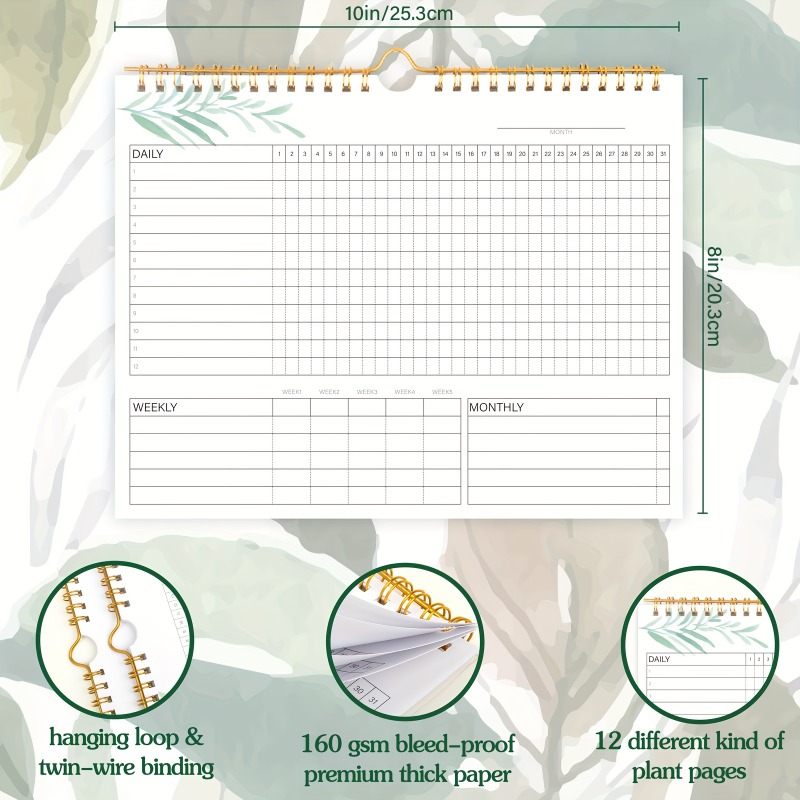 1pc Habit Tracker Calendar To  - Planned Parenthood 评论和价格