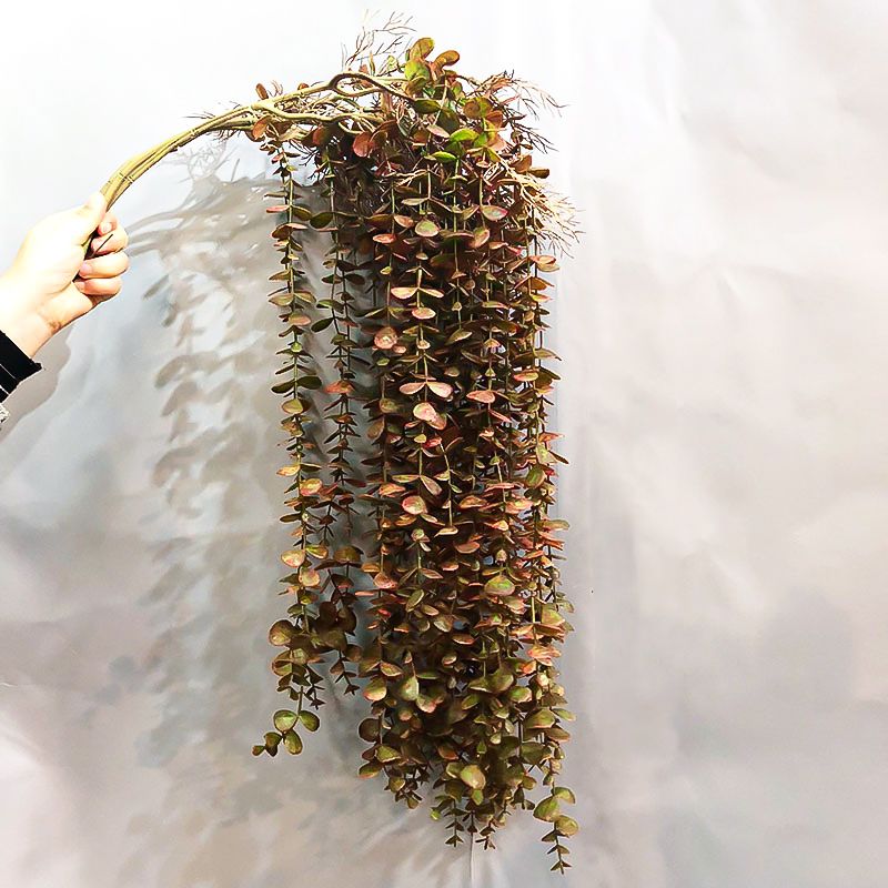 104cm Fake Eucalyptus Rattan A - String Of Pearls Plant 评论和价格
