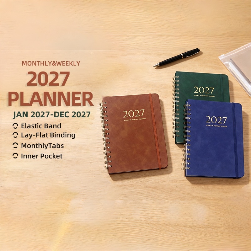 A5 PU Leather 2027 Weekly Mont - Planned Parenthood 评论和价格