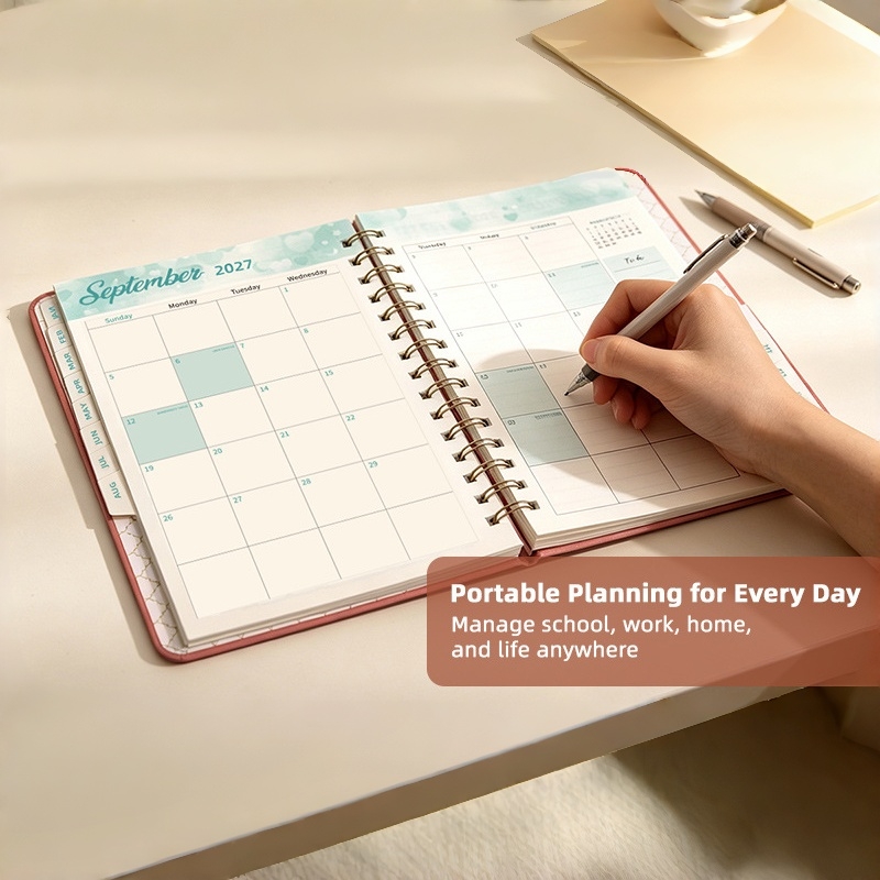 A5 PU Leather 2027 Weekly Mont - Planned Parenthood 评论和价格