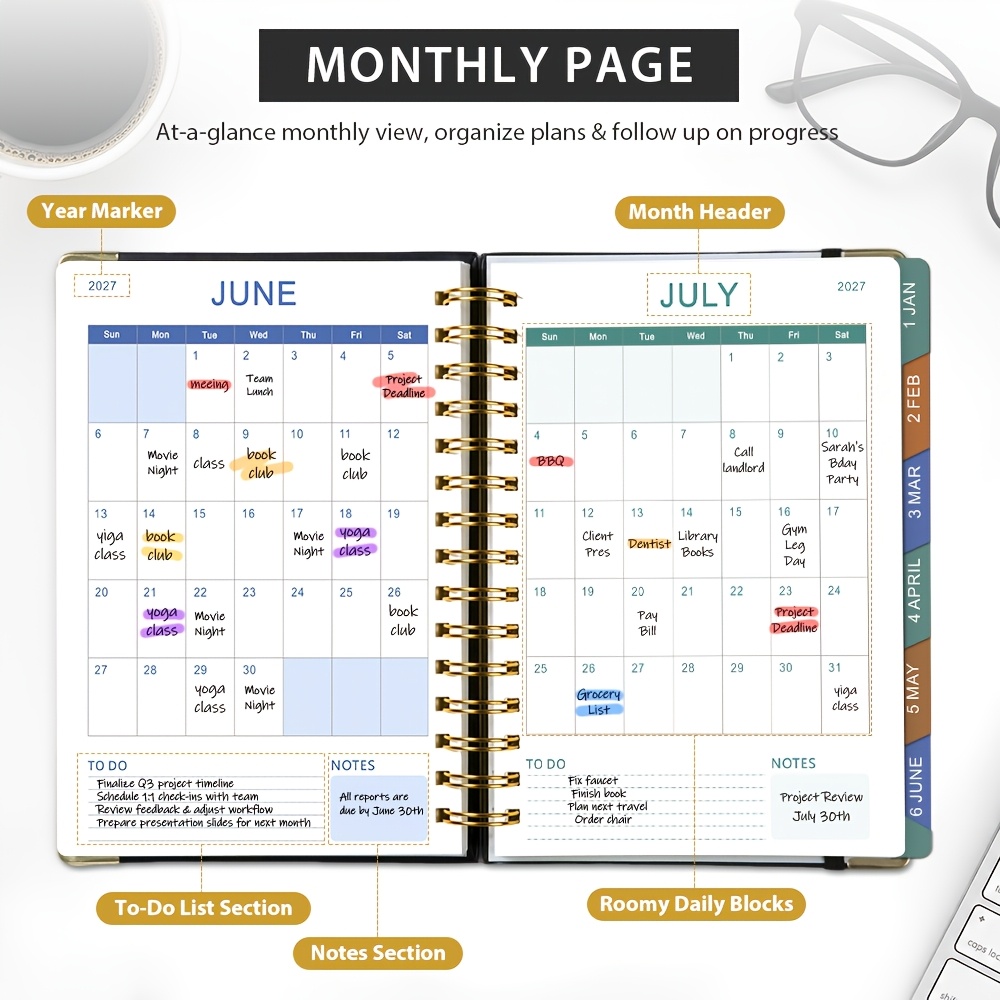 2027 Ring Binder Daily Planner - Planned Parenthood 评论和价格