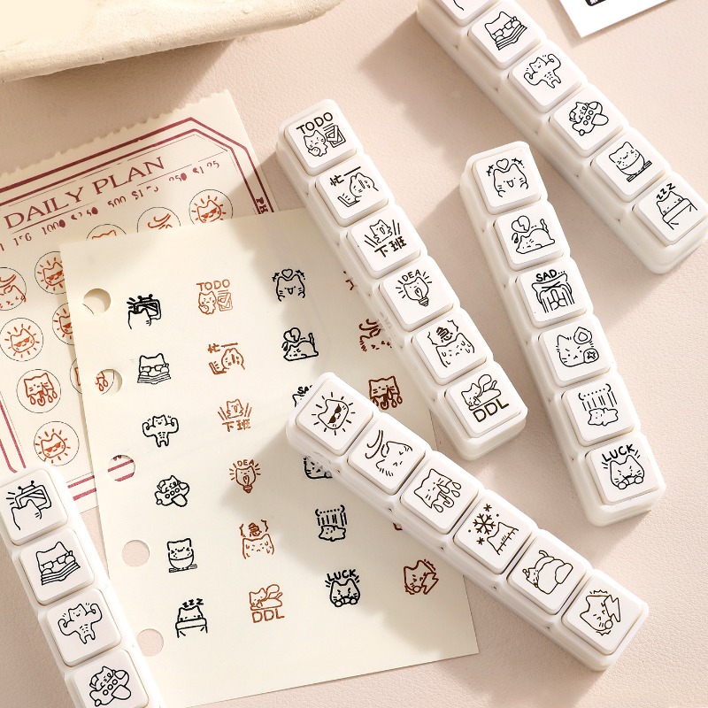 Cute Cat Emoji Stamp Daily Lif - Planned Parenthood 评论和价格