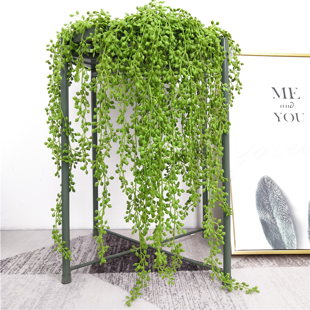 Artificial Plant Vines Wall Ha - String Of Pearls Plant 评论和价格